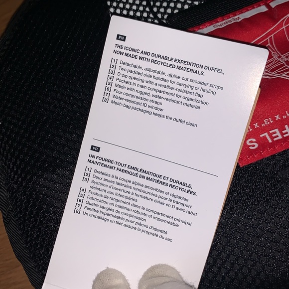 NWT The North Face Base Camp Duffel, Small - Picture 8 of 11